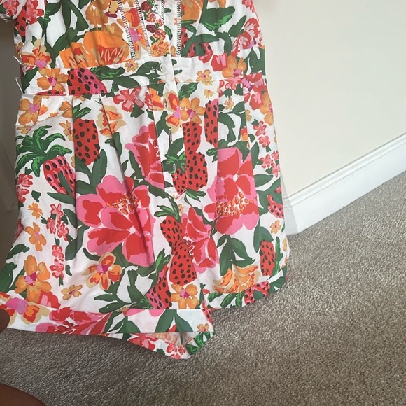 FARM Rio Floral Romper with Ruffle Sleeves - Picture 10 of 10